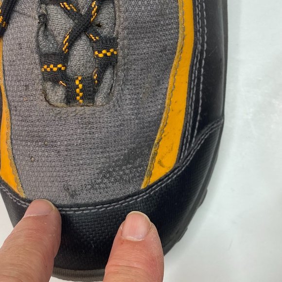 Columbia Youth Winter Trek Omni Grip size youth 4 in grey and orange winter boot - Picture 8 of 8